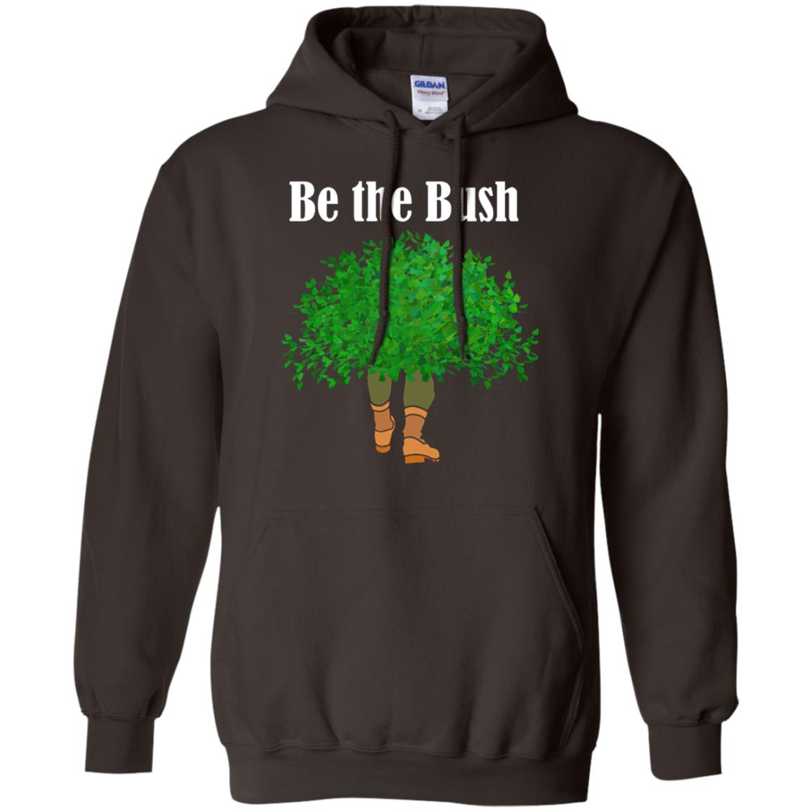 Be The Bush Camper Gamers Player Shirt Dark Chocolate
