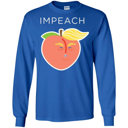Anti Trump Peach Emoji T-shirt Impeach Donald Royal