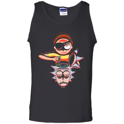 Film T-shirt Cartoon Lover Evil Morty Black