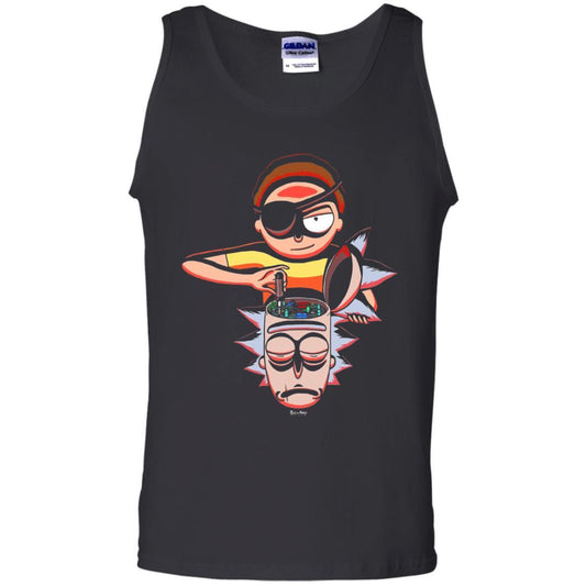 Film T-shirt Cartoon Lover Evil Morty Black
