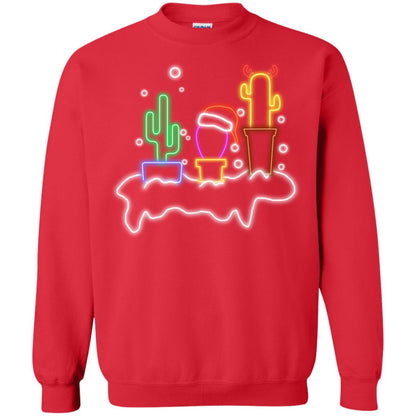 Cactus Merry X-mas Gift Shirt Red