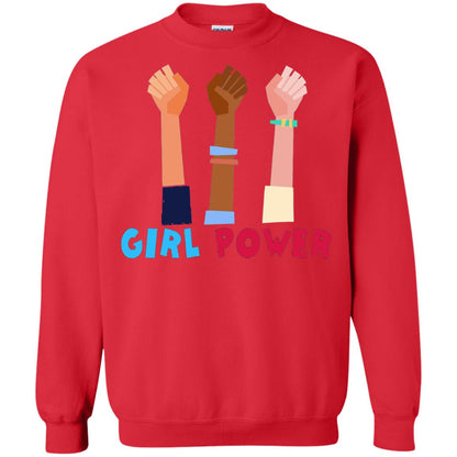 Great Feminist T-shirt Girl Power Red