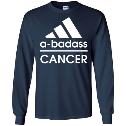Abadass Cancer Shirt Navy