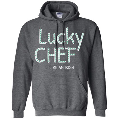 Lucky Chef Like An Irish Shamrock Saint Patrick's Day T-shirt Dark Heather