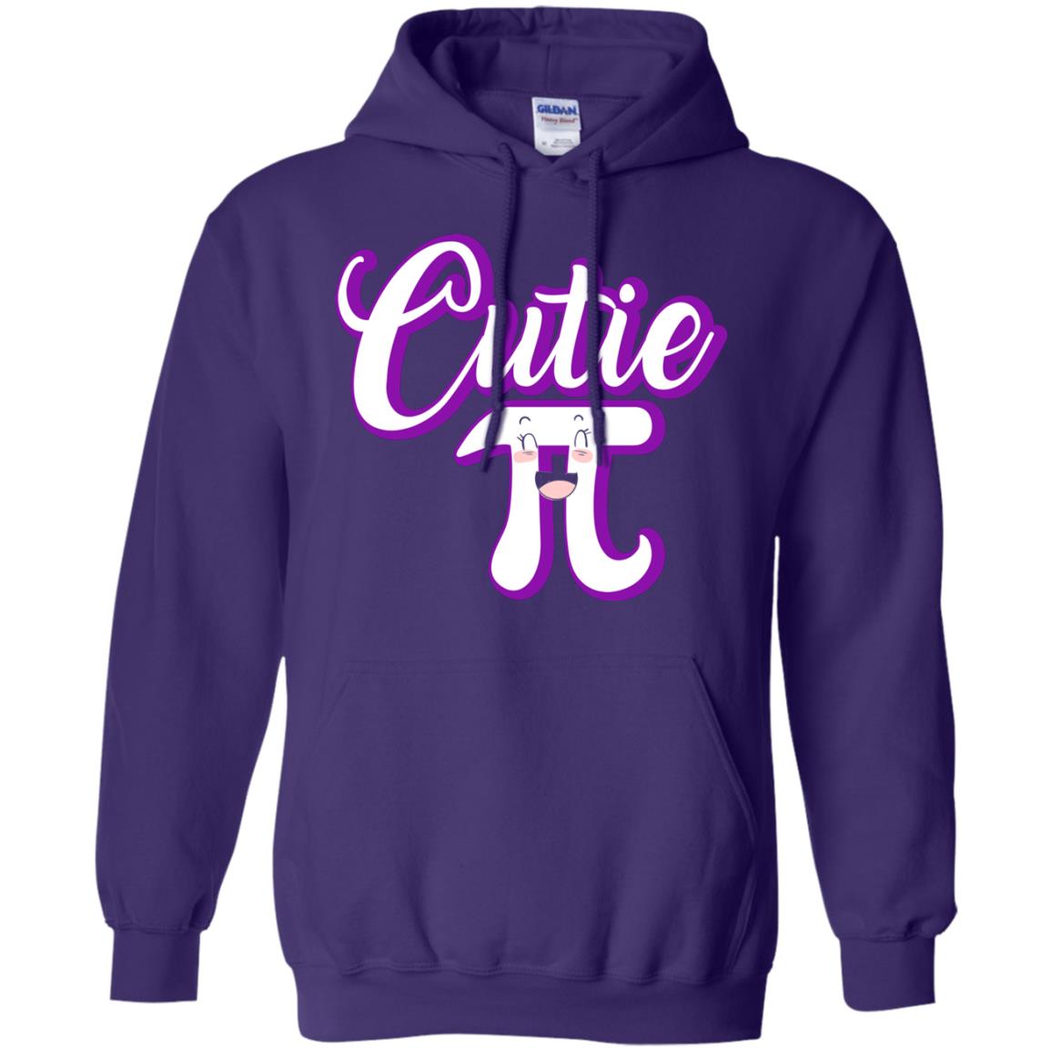 Cutie Pi Math Teacher T-shirt Purple