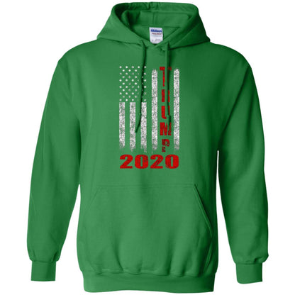 American Flag Vintage Design Trump 2020 T-shirt Irish Green