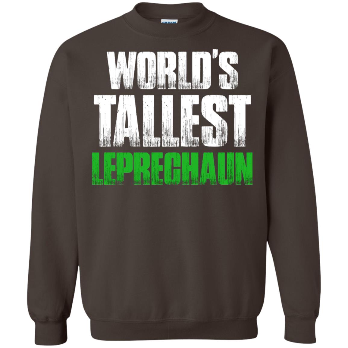 St. Patrick_s Day T-shirt World_s Tallest Leprechaun Dark Chocolate