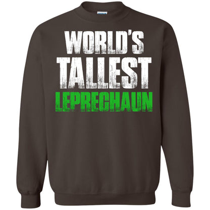 St. Patrick_s Day T-shirt World_s Tallest Leprechaun Dark Chocolate