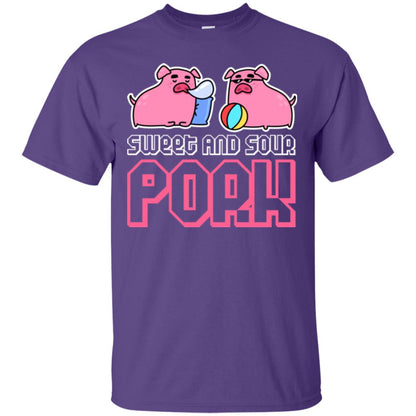 Food Lover T-shirt Sweet And Sour Pork Purple