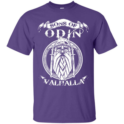 Sons Of Odin Valhalla Viking T-shirt Purple