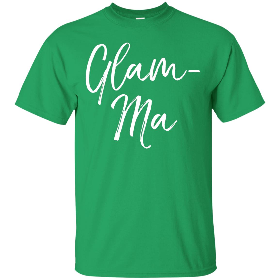 Glamorous Grandma Fabulous T-shirt Glam-ma T-shirt Irish Green