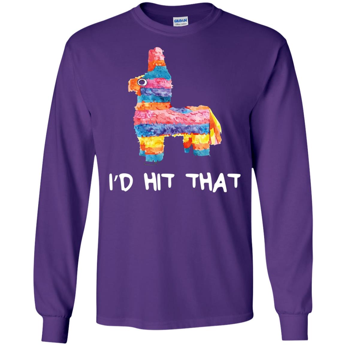 Cinco De Mayo Party Shirt Id Hit That Pinata Purple