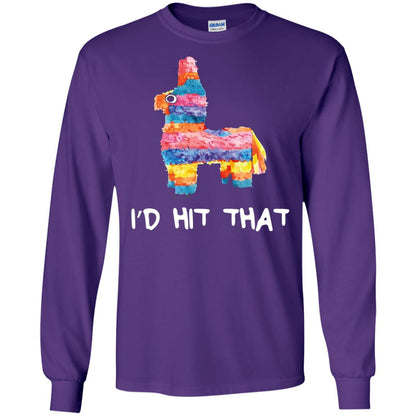 Cinco De Mayo Party Shirt Id Hit That Pinata Purple