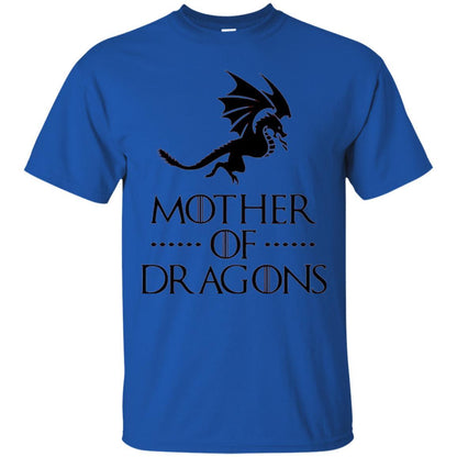 Throne Dragon T-shirt Mother Of Dragons Game Royal