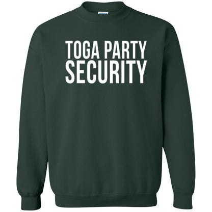 Toga Party Security T-shirt Forest Green