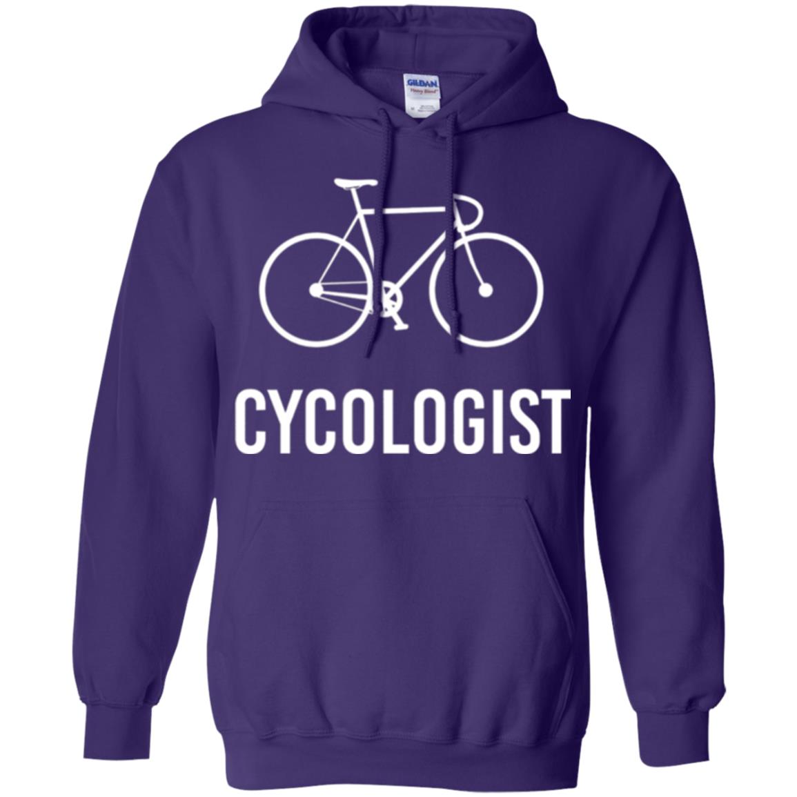 Bicycle Lovers T-shirt Cycologist Purple
