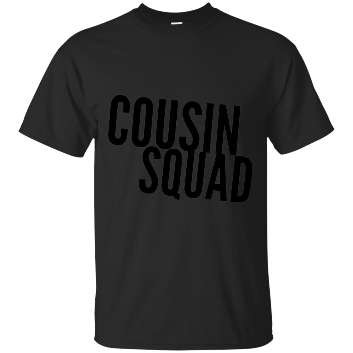 Cousin Squad T-shirt Black