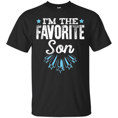 I'm The Favorite Son Family T-shirt Black