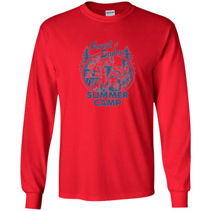 Film T-shirt Wicket Ewoks Endor Forest Summer Camp Red