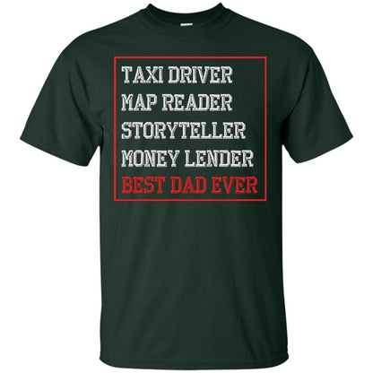 Storyteller Money Lender Best Dad Ever Daddy Shirt Forest