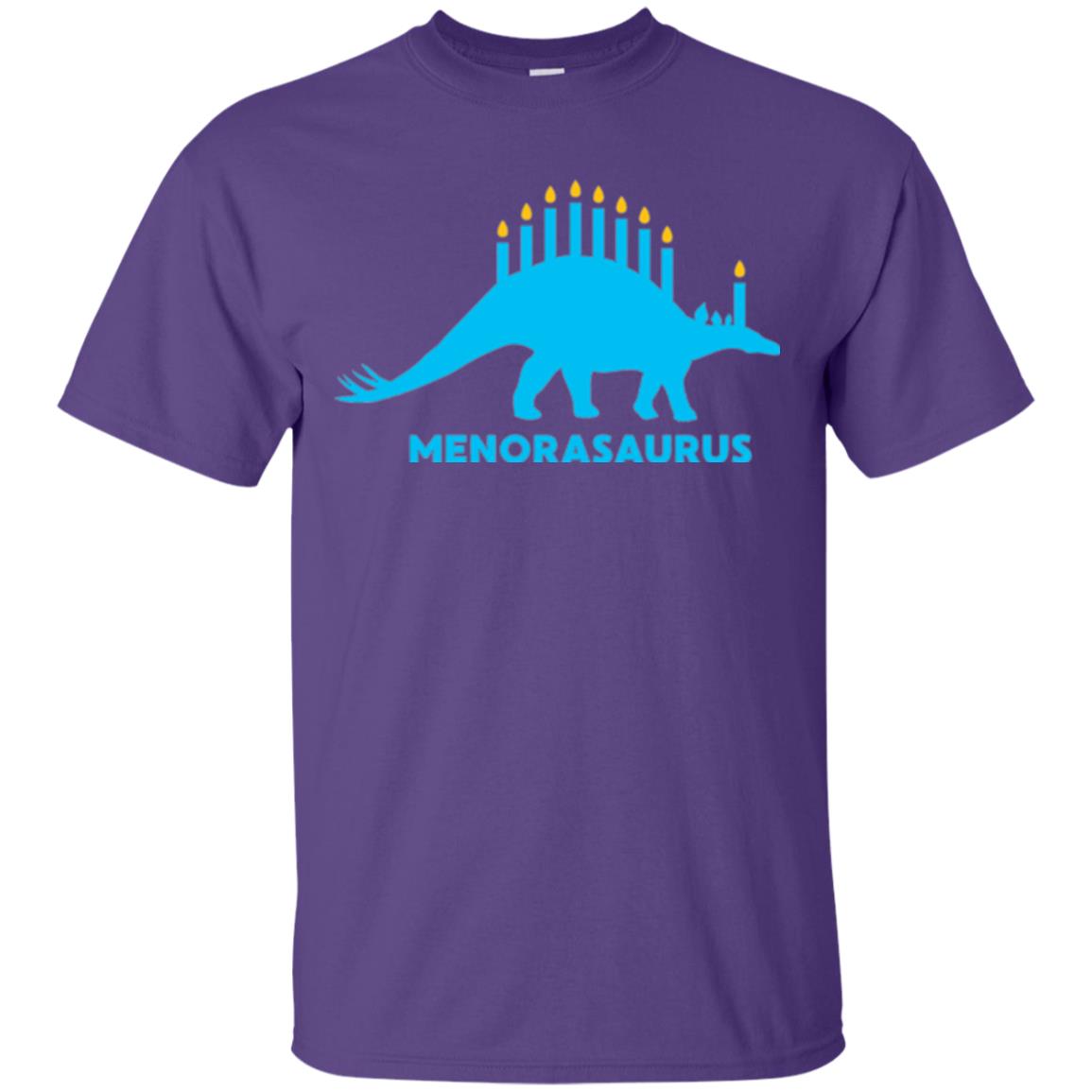 Dinosaur T-shirt Menorasaurus Purple
