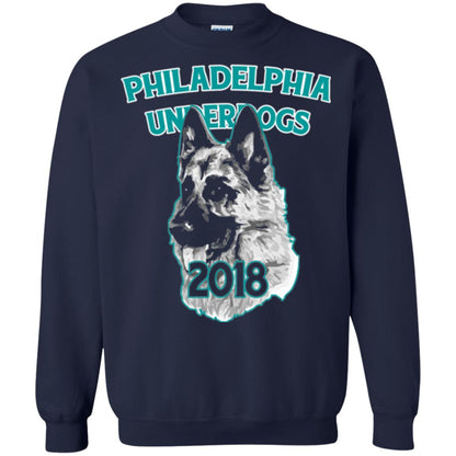 Dog Lover T-shirt Philadelphia Underdogs Celebration 2018 T-shirt Navy