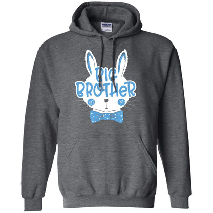 Easter Bunny Big Brother Blue Easter T-shirt Dark Heather