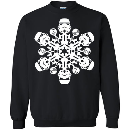 Christmas T-shirt Star Wars Stormtrooper Snowflake Black