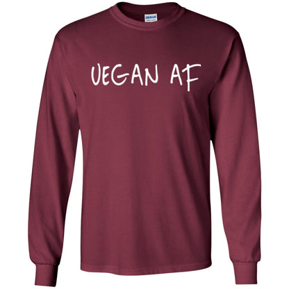 Funny Vegan Af T-shirt Maroon