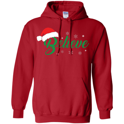 Christmas T-Shirt Believe In Santa Red