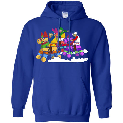 Derby Party Pinata Jockeys Cinco De Mayo Horse Race Shirt Royal