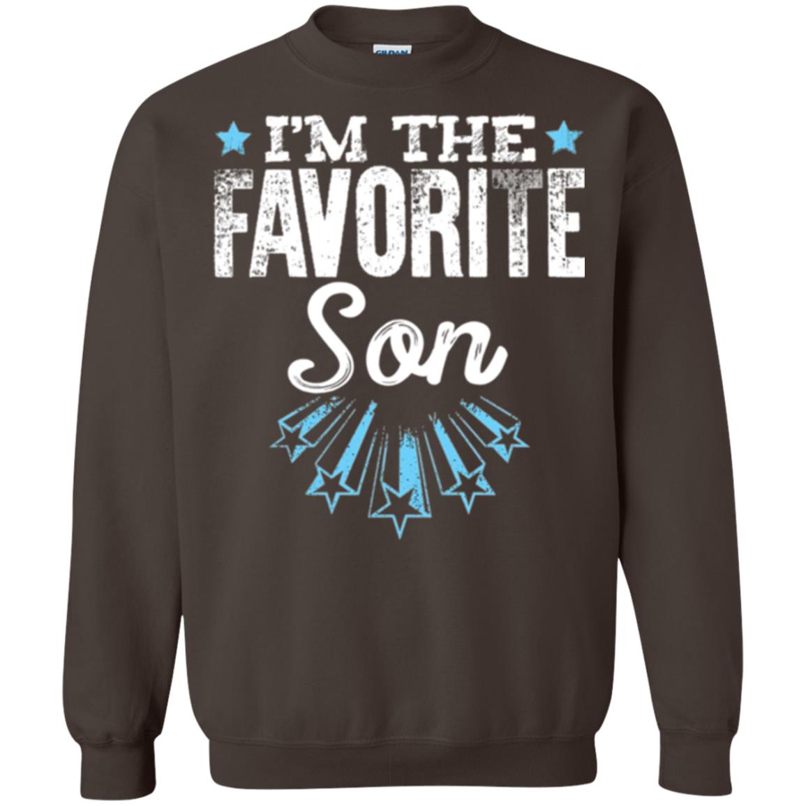 Family T-shirt I_m The Favorite Son Dark Chocolate