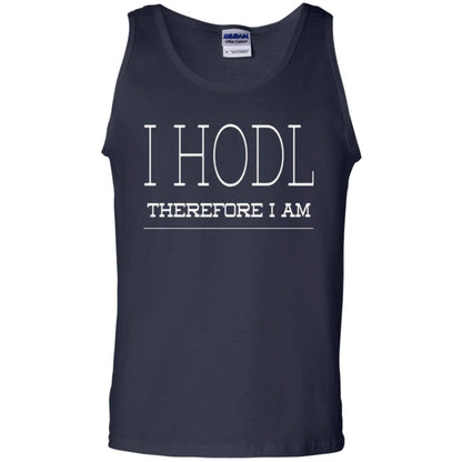 I Hodl Therefore I Am T-shirt Navy