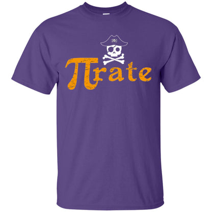 Math Pirate Pi Day T-shirt Funny Math Pirate Purple