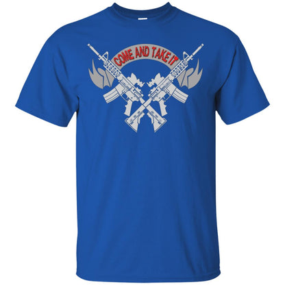 Military T-shirt Come And Take It Royal