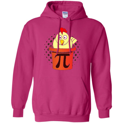 Chicken Pot Pi Funny Math T-shirt Heliconia