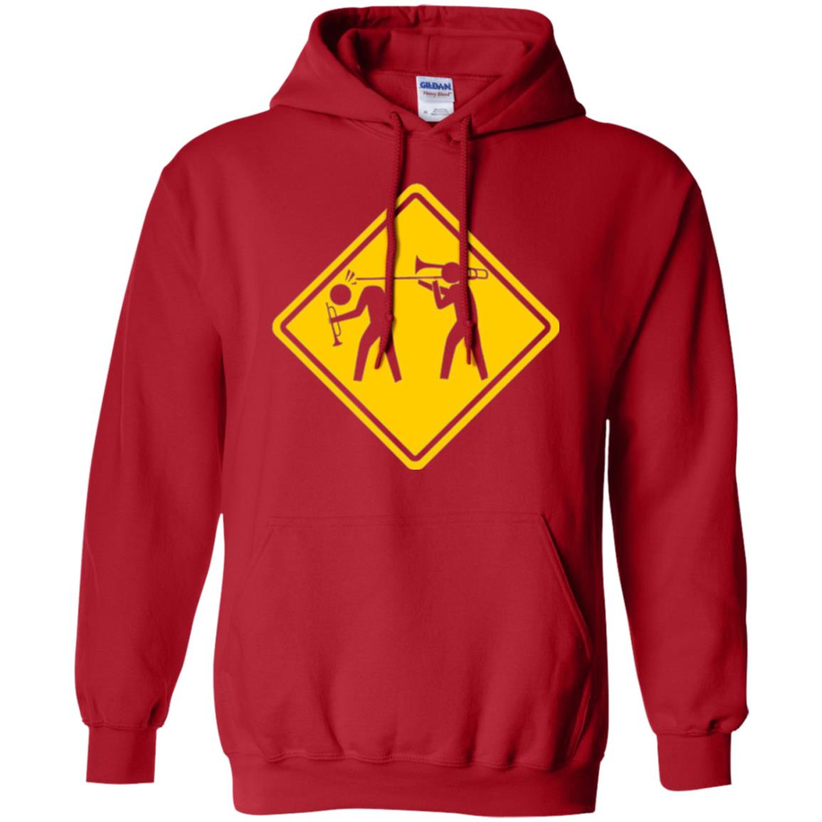 Funny Trombonist T-shirt Red