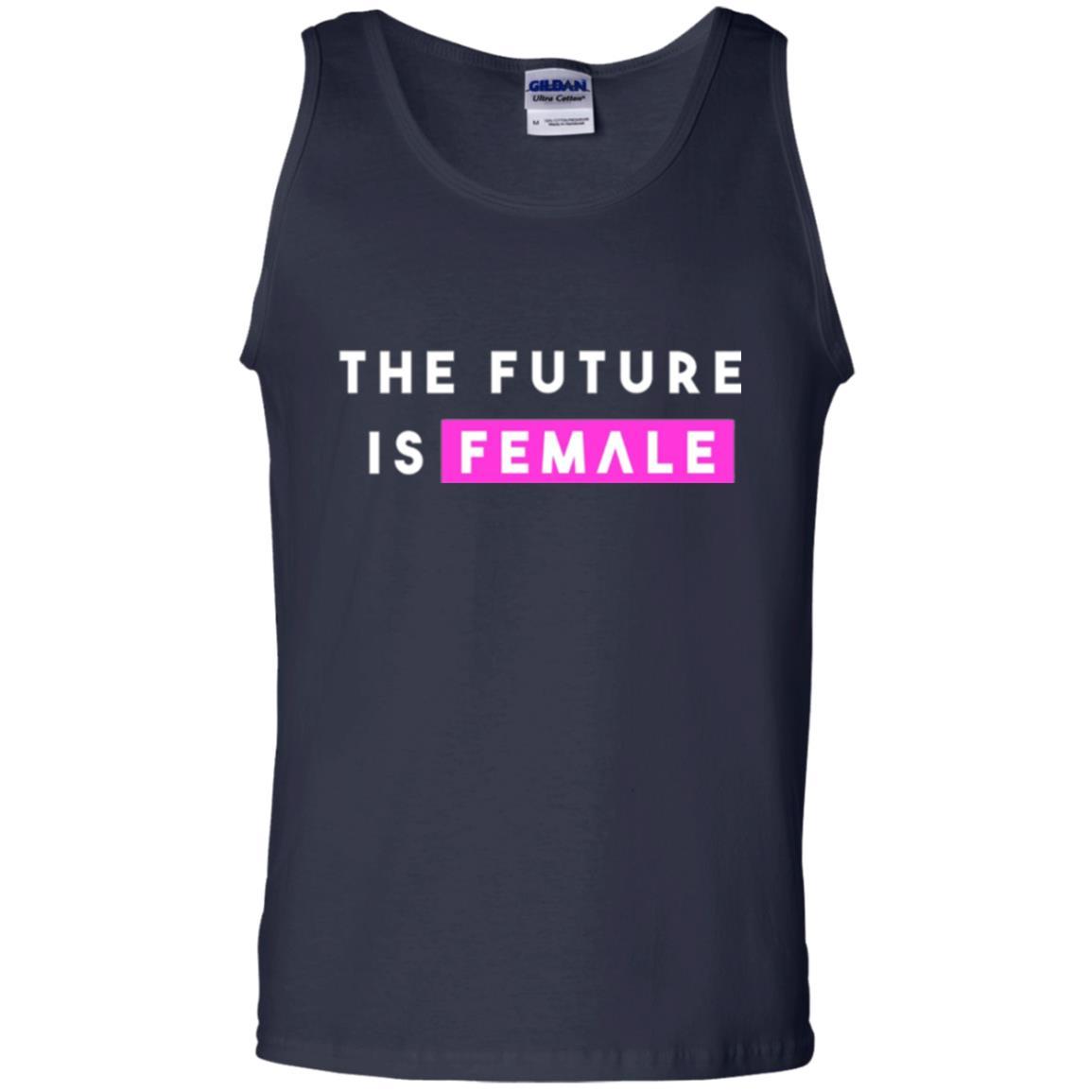 Iconic Statement T-shirt The Future Is Female T-shirt Navy