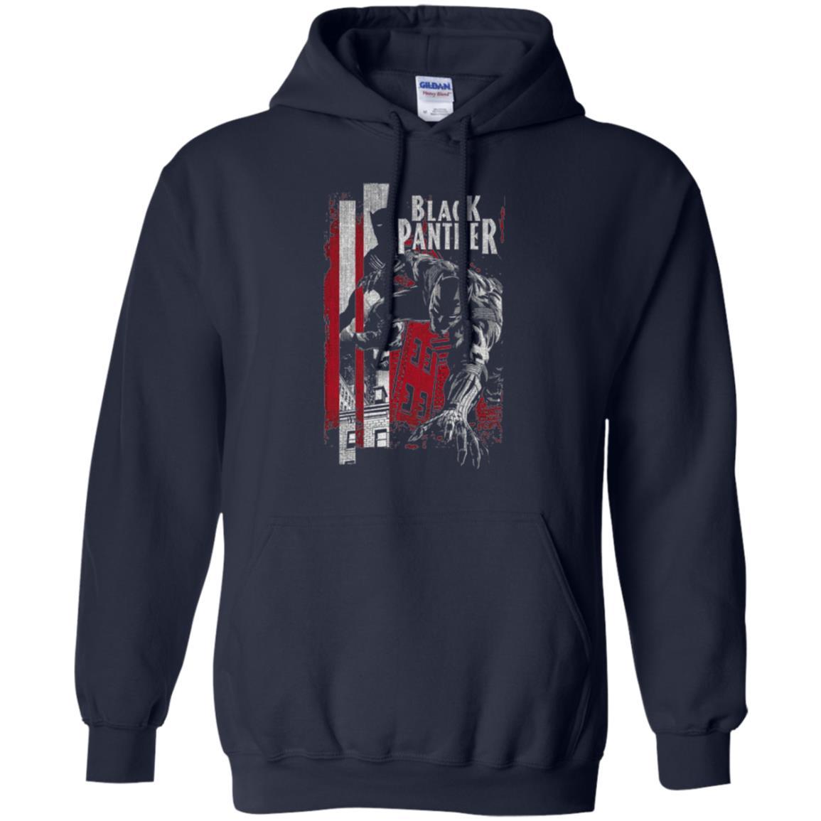 Film T-shirt Panther Lurk Graphic T-shirt Navy