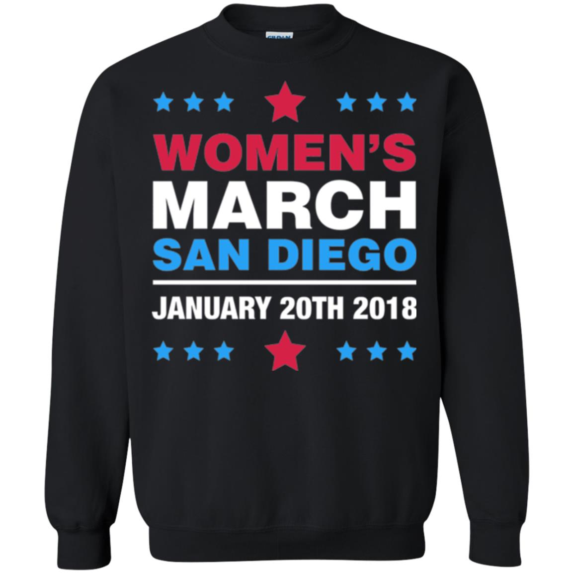 Women's March San Diego January 20th 2018 Protest Women's Right T-shirt