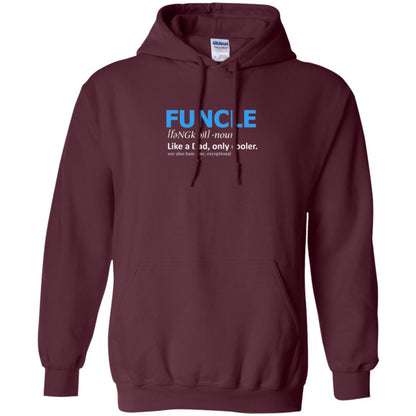 Uncle T-shirt Funcle Like A Dad Only Cooler Maroon