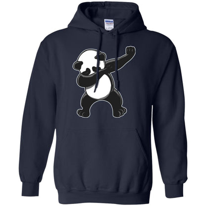 Funny Panda Dab T-shirt Cute Dabbing Panda Navy