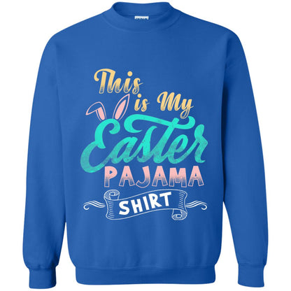 Easter T-shirt This Is Easter Pajama Shirt Royal