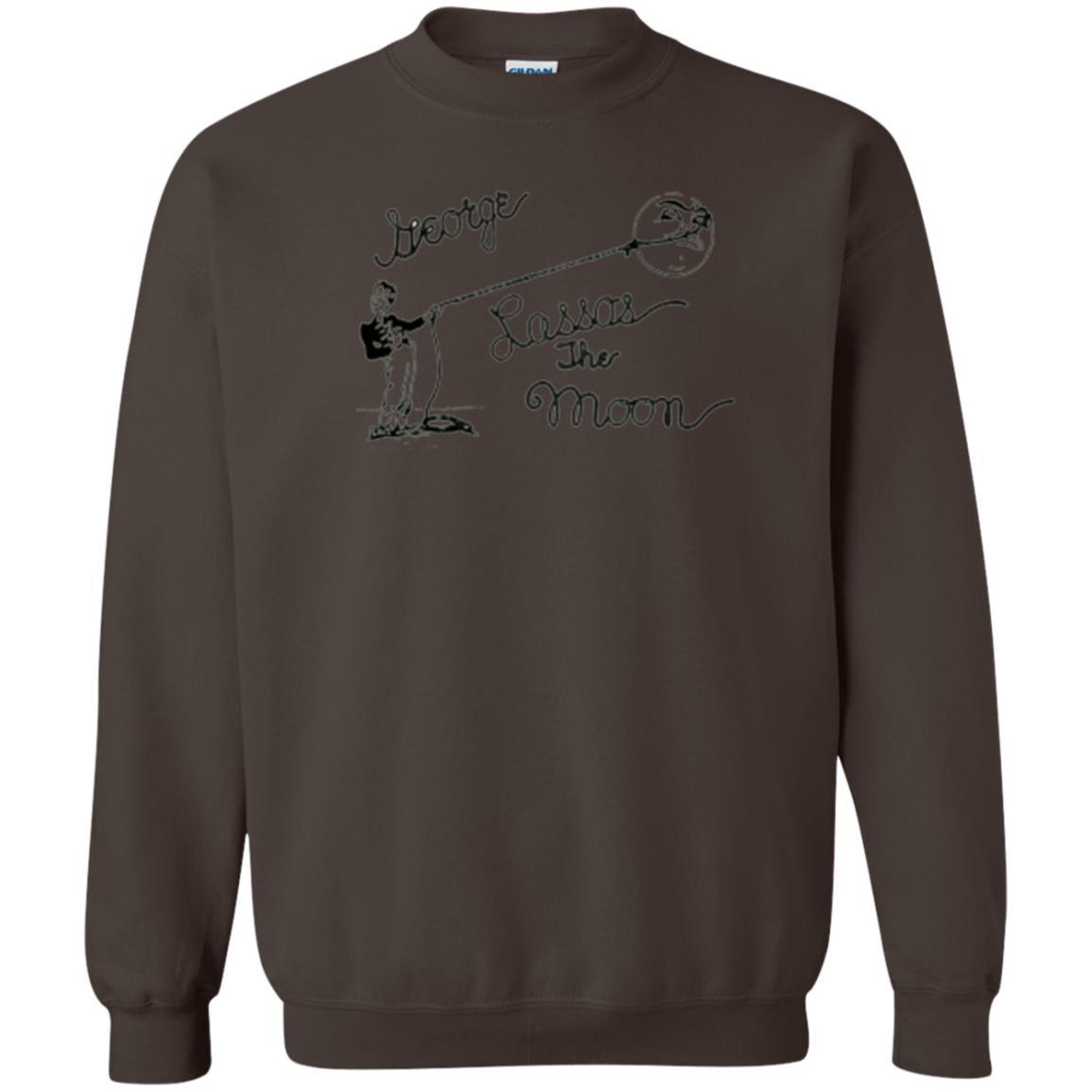 Film T-shirt It's A Wonderful Life George Lassos The Moon Dark Chocolate