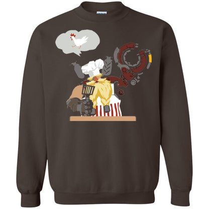Overwatch Torbjorn Chef Spray T-shirt Dark Chocolate