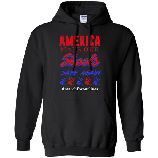 America Make Our Schools Safe Again Black