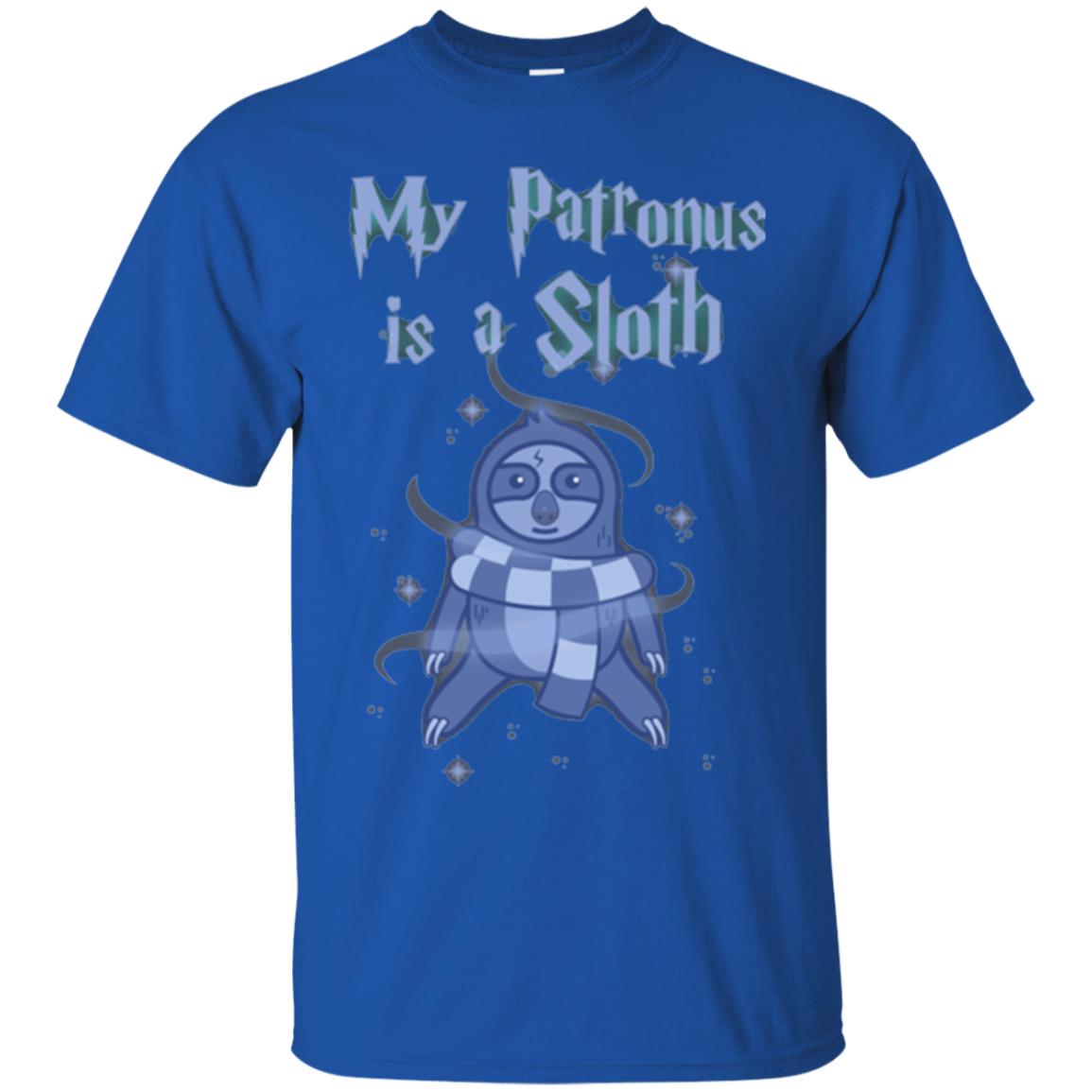 Sloth T-shirt My Patronus Is A Sloth Royal