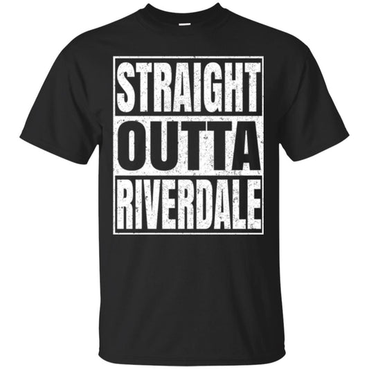 United States T-shirt Straight Outta Riverdale Black