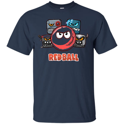 Red Ball 4 The Crew Game Lover T-shirt Navy