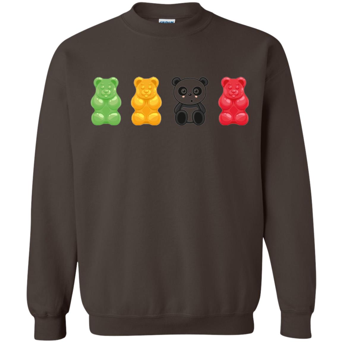 Bear Lover T-shirt Cute Panda Candy Bear Dark Chocolate